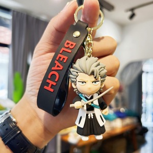 4 Llaveros de PVC de Anime <span class=keywords><strong>Bleach</strong></span> de Alta Calidad con Nuevo Diseño para Decoración de Mochilas Escolares - Product Image 5
