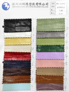 <span class=keywords><strong>Tissu</strong></span> en <span class=keywords><strong>cuir</strong></span> synthétique de couleur unie résistant à l'eau, aspect crocodile, tanné à l'huile, motif crocodile, <span class=keywords><strong>simili</strong></span> <span class=keywords><strong>cuir</strong></span> pour la fabrication de portefeuilles - Product Image 6