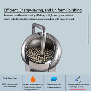 เครื่องเคลือบอัตโนมัติสำหรับทำโดนัท ขนมอัล<span class=keywords><strong>มอน</strong></span><span class=keywords><strong>ด์</strong></span> ถั่ว<span class=keywords><strong>ล</strong></span>ิสง <span class=keywords><strong>คารา</strong></span><span class=keywords><strong>เมล</strong></span> ถั่ว ช็อกโกแลต เค<span class=keywords><strong>ล</strong></span>ือบน้ำตา<span class=keywords><strong>ล</strong></span> และลูกอมกัมมี่ - Product Image 2