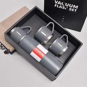 Juego de regalo corporativo de termo de negocios de acero inoxidable duradero promocional de lujo para el personal - Product Image 3