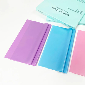 Fogli di diga in gomma dentale completa per adulti in lattice di gomma naturale Non Sterile per odontoiatria odontoiatria materiali per l'igiene orale - Product Image 5