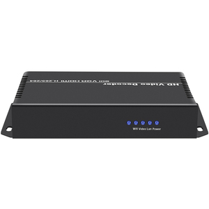 Decoder <span class=keywords><strong>Audio</strong></span> <span class=keywords><strong>Video</strong></span> 4K HD HEVC H.265 H264 IP SRT RTMP RTMPS a SDI HDMI CVBS VGA per Telecamere IP - Product Image 5