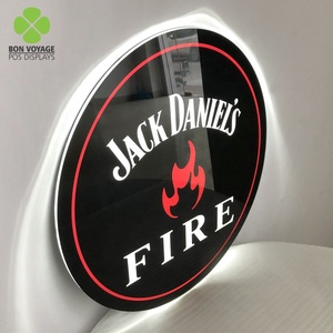 Letrero LED acrílico para vino y cerveza, Logo personalizado, Delgado, caja de luz para publicidad al aire libre, pantalla <span class=keywords><strong>digital</strong></span> - Product Image 3