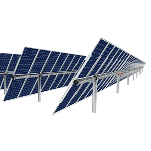 Eficiencia energética mejorada Sistema de seguimiento solar de un solo eje Kits de sistema de seguimiento de rastreador solar Estructura de pista de panel solar fotovoltaico - Product Image 3