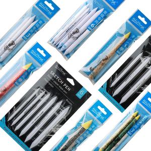 Hochwertige profession elle Papier Skizze Bleistift Zeichnung Buntstifte Groß bestellung mit benutzer definierten Logo verschiedene Farben - Product Image 4