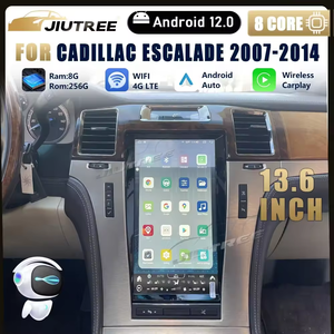 Autoradio Android 12 avec écran vertical 256G pour Cadillac Escalade 2007 2008-2014, navigation GPS, Carplay, lecteur multimédia stéréo - Product Image 2