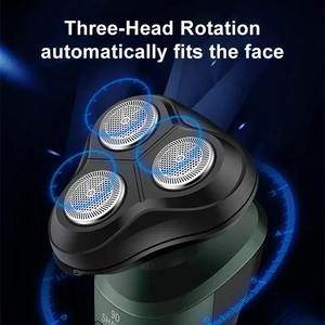 Afeitadora Eléctrica Inteligente para Hombre, Recortadora de Barba Húmeda y Seca, Depiladora Eléctrica de Barba, Recortadora Recargable ABS - Product Image 2