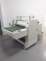 Machine de laminage à chaud numérique thermique UV H-520 avec rembobineur, machine de marquage à chaud semi-automatique hydraulique