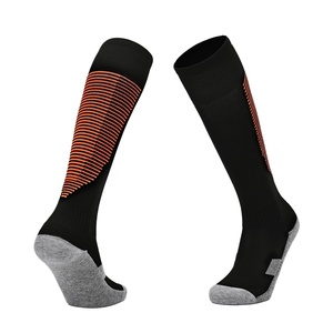 Factory Direct Striped Long Football <b>Socks</b> - <b>Knee</b>-<b>High</b> Sports <b>Socks</b> for Men Women Youth with Anti-Slip Terry Cushion - Product Image 4