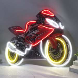 Insegna al Neon Personalizzata Luminosa al Buio per Camera da Letto, Casa, Negozio, Bar, Hotel, Alimentazione DC per Negozi e Centri Commerciali - Product Image 4