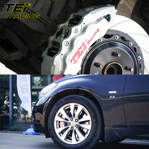 Tei Racing P60es Phía Trước Lớn Phanh Kit 6 Piston <span class=keywords><strong>Caliper</strong></span> Với 355*32Mm Rotor Tự Động BBK Hệ Thống Phanh Cho Infiniti Q70L 18 Inch Rim - Product Image 4