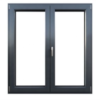 Ventanas de Aluminio con Doble Acristalamiento Aislante y A Prueba de Sonido CBMMART NFRC, Diseño de Ventana Abatible de Aluminio con Eficiencia Energética y Resistencia a Impactos