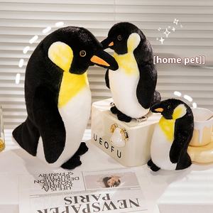 Pingüino Emperador Realista de Peluche, Lindo y Suave Juguete de Pingüino Antártico para Niños, Alivio del Estrés, Algodón PP - Product Image 4