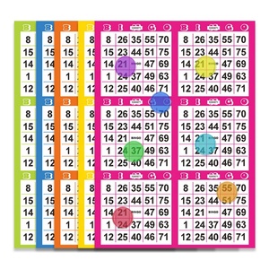 Fast Delivery Sale Bingo Game Card Art Paper Ultra HD Digital Printing Bingo - Product Image 2