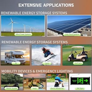 Bateria LiFePO4 12V150Ah da UE, Ciclos Profundos, Bateria de Lítio Durável para RVs Grandes e Energia para Viagens Off-Grid - Product Image 6