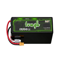 Самостоятельно разработанная твердотельная батарея Stability 12S 44.4V 13500mAh 13.5Ah 5C с высокой плотностью энергии 350Wh/Kg для промышленных дронов-курьеров