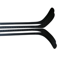 Premium 350g Super Plus, fabrication légère de bâton de Hockey noir en carbone 100%