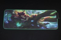 Tapis de Souris Gaming Anime LED RGB Grand Format Personnalisable en Caoutchouc Naturel Carré 15W Résolution Multicolore en Gros en Stock