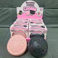 Jouet Squishy Géant en Gros, Biscuit Sandwich à Remontée Lente, Anti-Stress, Cadeau pour Enfants et Adultes, Idéal pour Fêtes