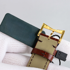 Reloj de Pulsera de Lujo Minimalista Clásico para Mujer, Caja de Acero Inoxidable, Correa de Cuero Genuino, Reloj de Negocios de Alta Gama - Product Image 6