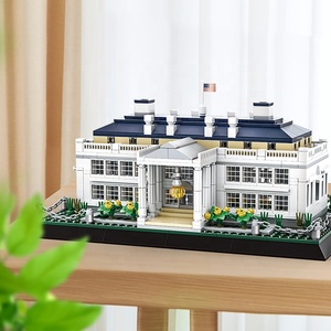Bloques <span class=keywords><strong>de</strong></span> Construcción <span class=keywords><strong>de</strong></span> la Arquitectura Emblemática <span class=keywords><strong>de</strong></span> la Casa Blanca <span class=keywords><strong>de</strong></span> Washington, Serie para Venta al por Mayor <span class=keywords><strong>de</strong></span> Juguetes, Juguetes <span class=keywords><strong>de</strong></span> Construcción STEM para Coleccionar - Product Image 4