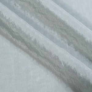 2025 tela satinada acetato nailon vestido abrigo ecológico transparente para niñas fluido y suave fino Primavera Verano Textiles para el hogar - Product Image 2