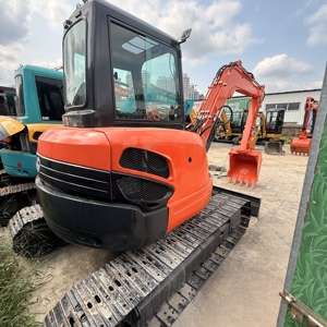 Mini-excavatrice hydraulique compacte Kubota U40 d'occasion de 4 tonnes, pré-inspectée, pour vergers et travaux de construction urbaine - Product Image 2