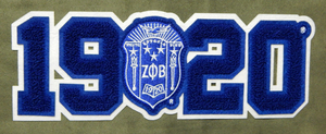 Toppe all'ingrosso <span class=keywords><strong>di</strong></span> <span class=keywords><strong>colore</strong></span> <span class=keywords><strong>blu</strong></span> Zeta Phi Beta Sorority per giacca da confraternita - Product Image 6