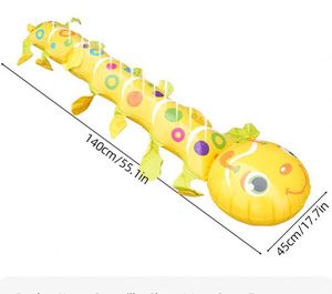 PVC <b>Inflatable</b> <b>Pool</b> Floating Water Spraying Mat <b>for</b> Garden Play Party Interactive Toy - Product Image 3