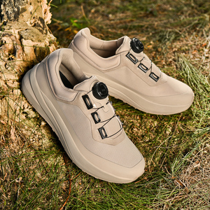 Men's Winter Sports Shoes for Outdoor Trekking Rock Climbing Hiking Waterproof Breathable High-<b>Top</b> Mesh <b>Walking</b> Shoes - Product Image 1