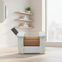Appareil de massage corporel anti-cellulite de bureau à technologie avancée 360 degrés avec traitement visage et mains, écran tactile, puissance 500W