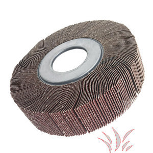 Klappen rad zum Polieren von Edelstahl Metall Holz möbel Stein Aluminium oxid Klappen rad Gerade Nut Klappen räder - Product Image 5