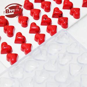<span class=keywords><strong>Di</strong></span> alta qualità eco-friendly <span class=keywords><strong>a</strong></span> <span class=keywords><strong>forma</strong></span> <span class=keywords><strong>di</strong></span> <span class=keywords><strong>cuore</strong></span> barra <span class=keywords><strong>di</strong></span> cioccolato <span class=keywords><strong>stampo</strong></span> per la decorazione della torta cubo il giorno <span class=keywords><strong>di</strong></span> San Valentino sicuro per uso domestico fatto <span class=keywords><strong>di</strong></span> plastica - Product Image 1