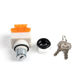 Interruptor de Botón Pulsador Y090 LAY37-11Y2 LAY37-20Y3 con Llave 2/3 - Product Image 4