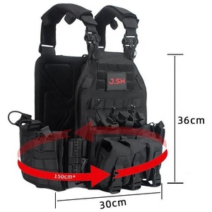 Jsh Tùy Chỉnh 1000D Polyester Phát Hành Nhanh Chóng Chiến Thuật Vest Molle Hệ Thống Tấ<span class=keywords><strong>m</strong></span> Tàu Sân Bay Cho Cá Nhân Quốc Phòng - Product Image 5
