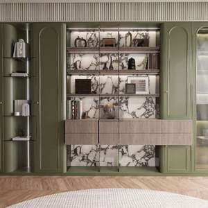 Armoires de rangement modernes et luxueuses en bois durables pour les entrées et les salons - Product Image 6