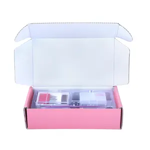 Taizhou cajas corrugadas personalizadas con logotipo caja de paquete de belleza cosmética servicio de diseño de impresión