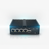 Mini PC industriel N150 CPU 4 ports LAN 2.5GbE i226-V, micro-serveur, pare-feu, routeur compatible Pfsense, OPNsense, ESXi, Proxmox, cluster