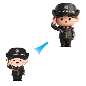 Nuovi Giocattoli Personalizzati dal Produttore, Action Figure in Versione Q Stampate in 3D, Giocattoli da Collezione in PVC, Piccoli Giocattoli Anime - Product Image 1