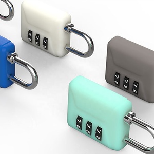 Sécurité étanche sécurité 3 chiffres combinaison mot de passe <span class=keywords><strong>Code</strong></span> <span class=keywords><strong>cadenas</strong></span> pour voyage en plein air bagages sac à dos Gym <span class=keywords><strong>cadenas</strong></span> - Product Image 3