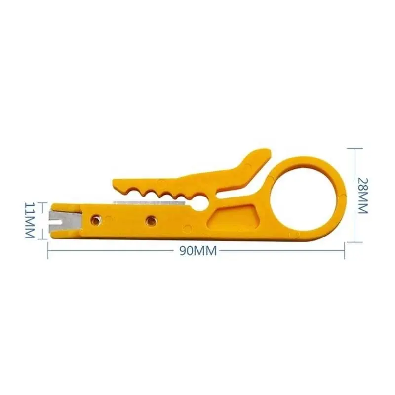 Mini Portable Wire Stripper Knife Crimper Pliers Crimping Tool Cable Stripping Cut Line Pocket Multitool Wire Cutter Multi Tools