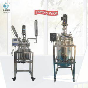 Лабораторный стеклянный реактор с кожухом из нержавеющей стали, 1, 2, 3, 5, 10, 20, 30, 50, 100, 150, 200 литров, цена - Product Image 5