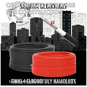 Câble d'alimentation flexible <span class=keywords><strong>Dong</strong></span> <span class=keywords><strong>Yi</strong></span> Jiang CCC à âme en cuivre, gaine PVC, isolation XLPE, ignifuge, résistant à la corrosion, 16A/30A, faible tension - Product Image 2