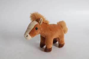Di alta qualità 25cmH cavallo <span class=keywords><strong>fattoria</strong></span> animale peluche <span class=keywords><strong>per</strong></span> i <span class=keywords><strong>bambini</strong></span> 100% riciclato tessuto imbottito giocattolo <span class=keywords><strong>con</strong></span> riempimento in cotone PP - Product Image 3