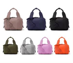 Lüks spor spor çantası Unisex Mini spor fermuarlı çanta kapatma özel neopren seyahat bagaj şık spor çantası - Product Image 6