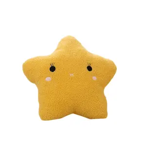 Wholesale Multi-style Mussel Stuffed doll Yellow Star Blue Octopus Pillow Marine Crab Octopus Soft Plush Toy
