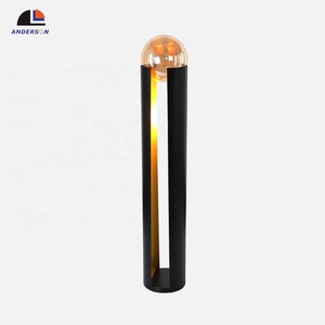 Nhà Sản Xuất Nổ Thủy Tinh Bằng Chứng Bóng Màu Đen Phòng Ngủ Trang Trí Đứng Phòng Khách Bắc Âu Sang Trọng LED Hiện Đại Đèn Sàn - Product Image 1