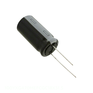 Authorized Distributor 470 uF Through Hole CAP ALUM 470UF 20% 100V RADIAL 100YXG470MEFCGC18X31.5 Capacitor - Product Image 1