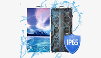 Écran LED extérieur HD P2.976 étanche IP65 4K pour mur vidéo, clé en main, 500x500mm/500x1000mm, HDR10, 4500cd, location pour scène géante