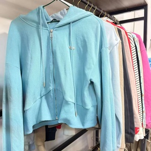 Felpa Corta con Cappuccio da Donna Stile Casual Invernale |   <span class=keywords><strong>Abbigliamento</strong></span> streetwear alla <span class=keywords><strong>moda</strong></span> |   Tutte le Taglie |   <span class=keywords><strong>Abbigliamento</strong></span> di Seconda Mano - Product Image 3